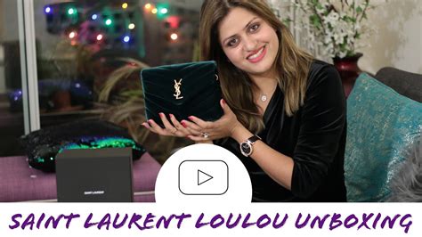 YSL Toy Loulou Velvet unboxing 